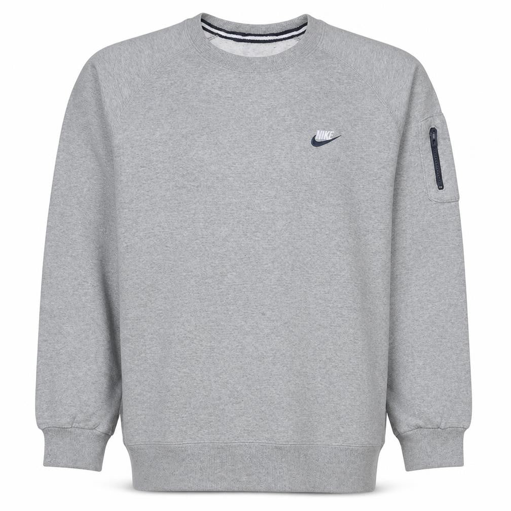 Nike Men's Grey XL Crew Neck Pullover Sweatshirt