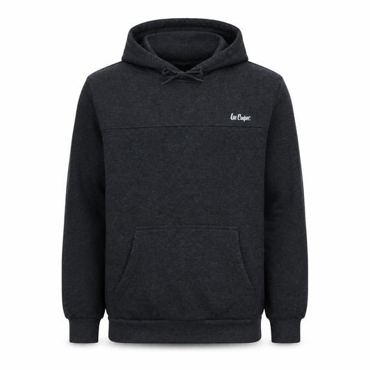 Lee Cooper Men’s Black Pullover Hoodie Size M Regular Fit