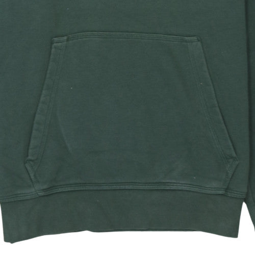 Nike Men's Green Pullover Hoodie M Cotton Blend Classic Fit