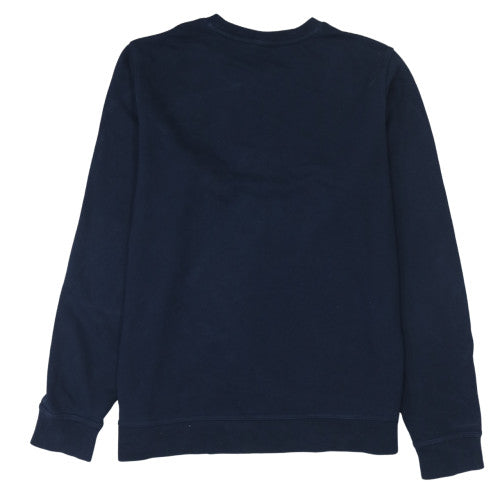 Nike Men's Navy Blue Crew Neck Cotton Sweatshirt XL