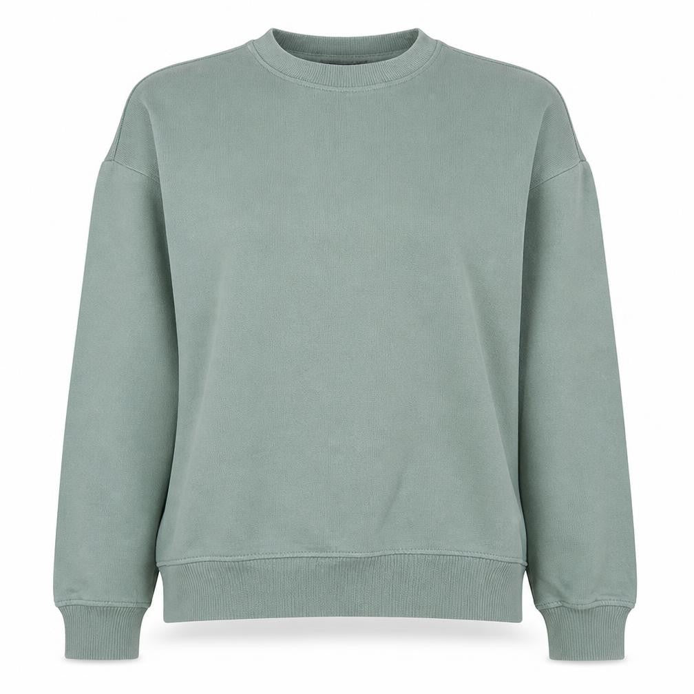 Primark Women’s Green 2XS Pullover Sweatshirt - Casual Crew Neck