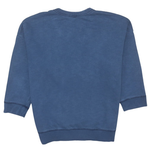 GAP Women’s Blue Medium Pullover Sweatshirt 100% Cotton Logo