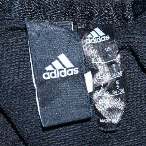 Adidas Women's Black Pullover Hoodie Size S Classic Logo Sweatshirt