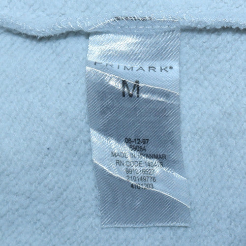 Lotto x Primark Men's White Pullover Sweatshirt M Crew Neck Logo Sports