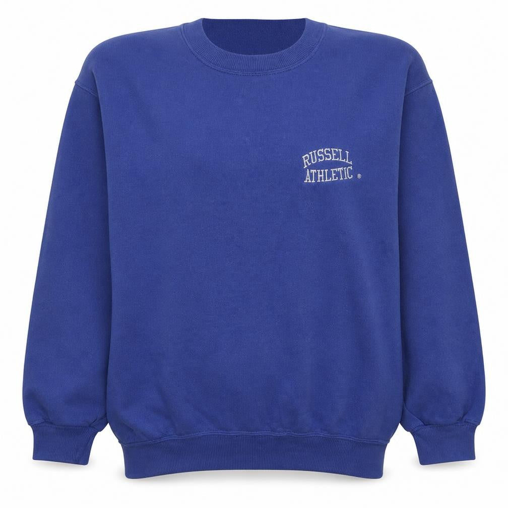 Russell Athletic Women's Blue XL Crew Neck Sweatshirt