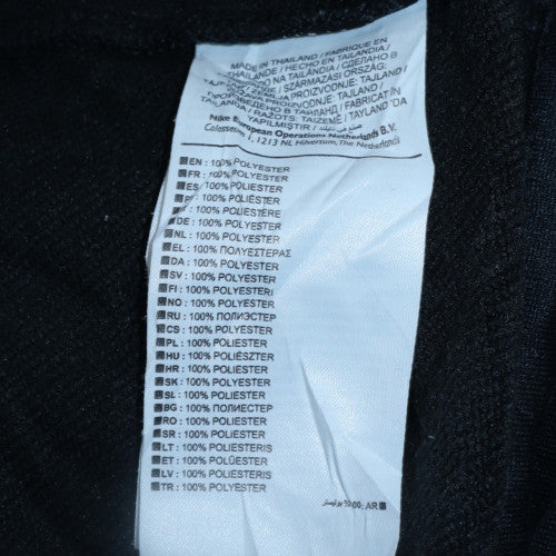 Calvin Klein Jeans Men's Black 1/2 Zip Mock Neck Sweatshirt M