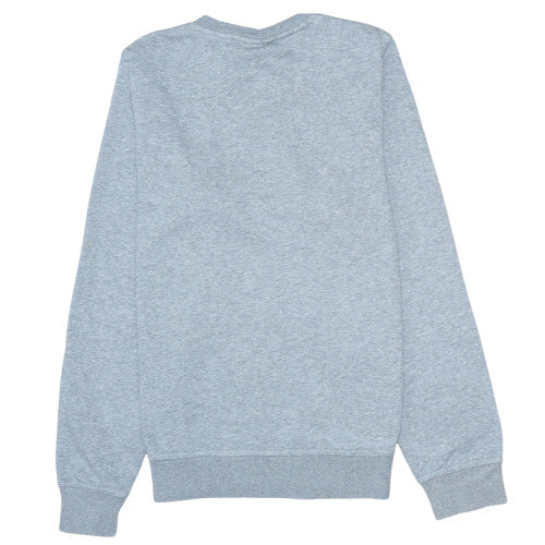 Nike Men’s Grey Crew Neck Pullover Sweatshirt S Fleece Regular Fit