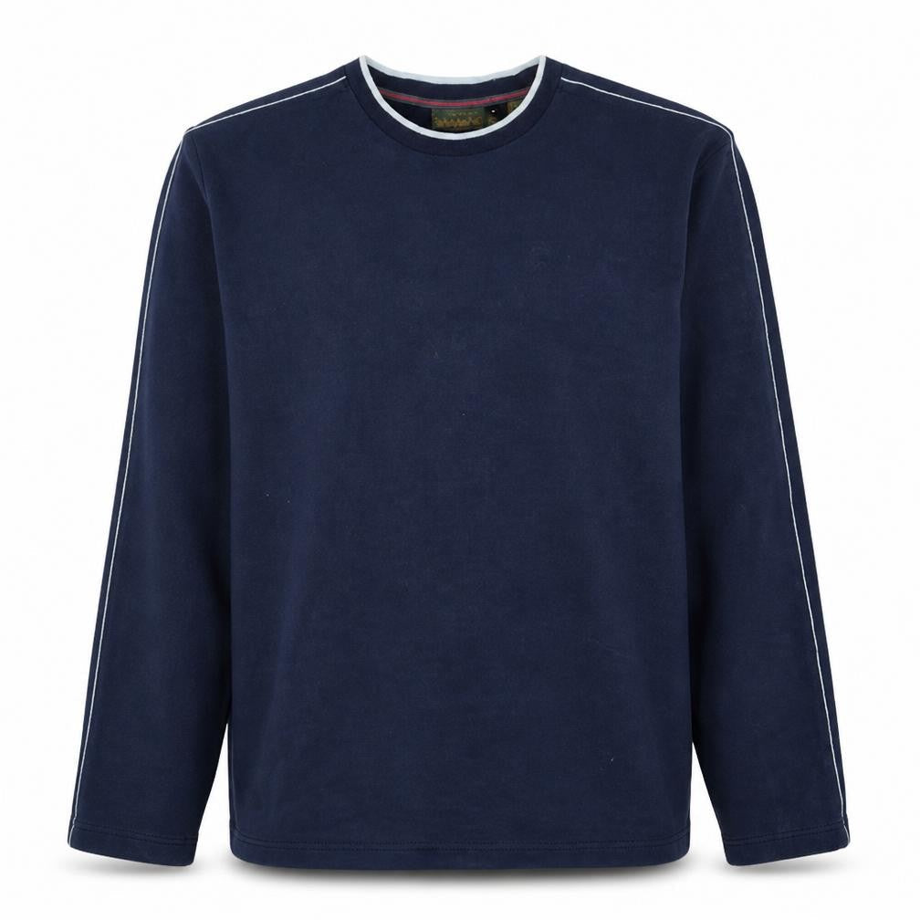 Timberland Men’s Blue Crew Neck Long Sleeve Pullover Sweatshirt XL