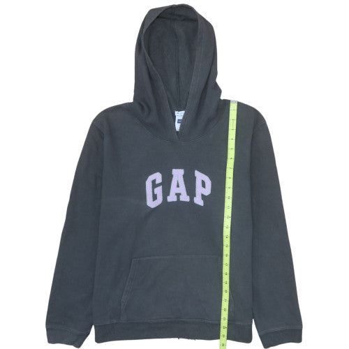 GAP Men's Black 2XL Pullover Hoodie with Logo Fleece