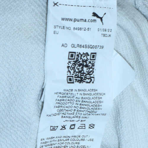 Puma Men's Multicoloured XS Pullover Hoodie Graphic Logo