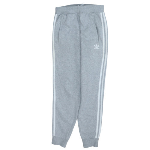 Adidas Men Grey Jogger Sweatpants Small Elastic Waist Fleece