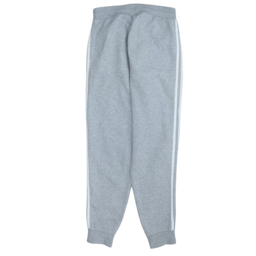 Adidas Men Grey Jogger Sweatpants Small Elastic Waist Fleece