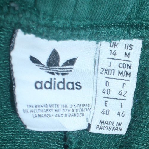 Adidas Women’s Green Jogger Sweatpants Size 14 Regular Fit