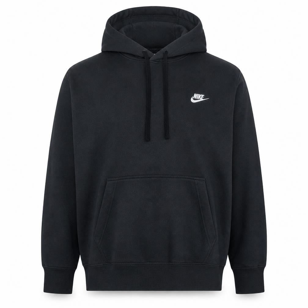 Nike Women’s Black Pullover Hoodie XXL Cotton Blend Casual Sportswear