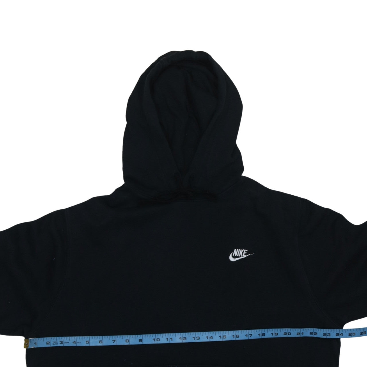 Nike Men's Black Pullover Hoodie L Regular Fleece Graphic Sportswear