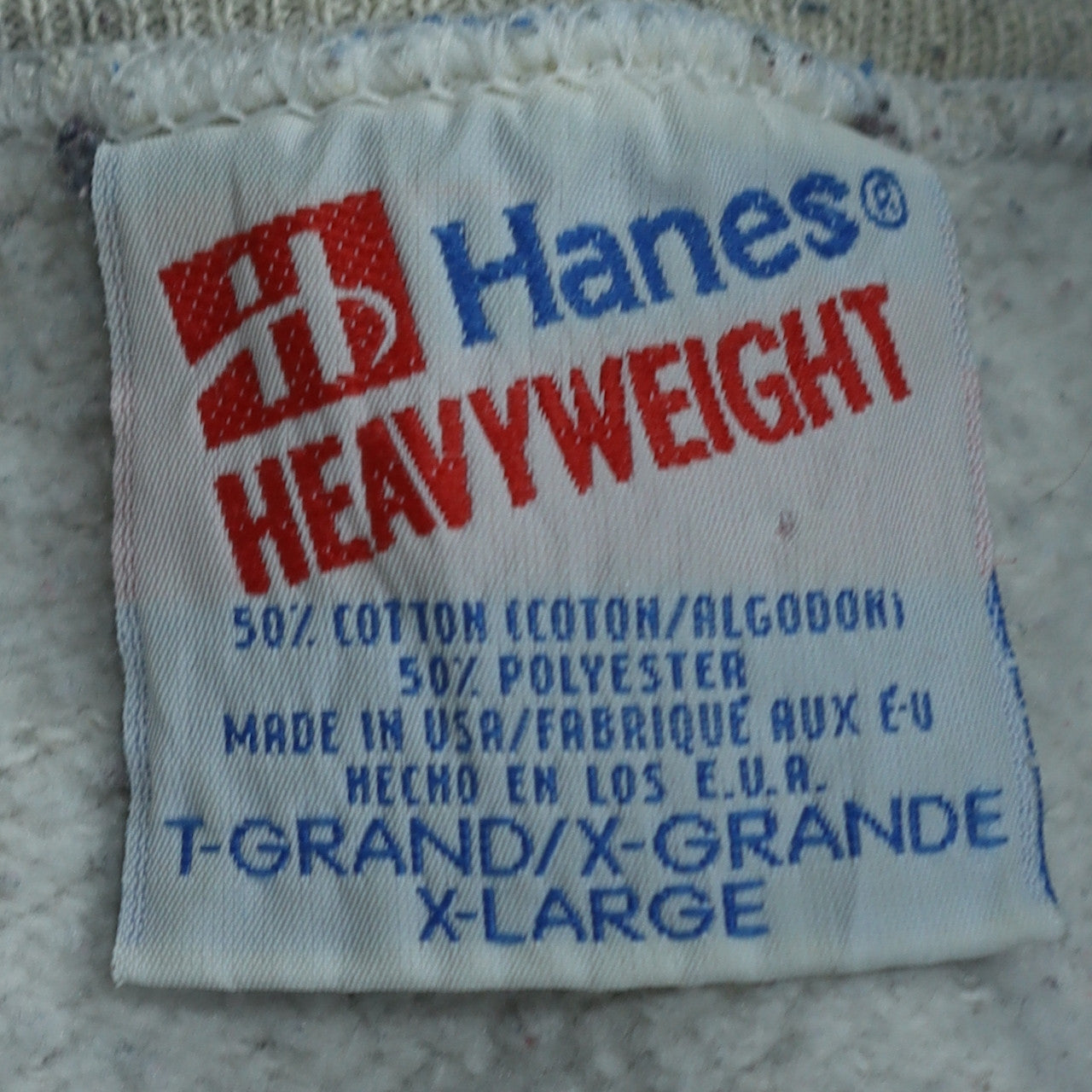 Hanes Women’s Grey Disney Mickey Mouse Sweatshirt XL Cotton Blend