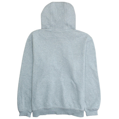 Nike Women's Grey Pullover Hoodie Size L Classic Fleece Sweatshirt