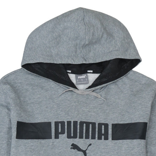 Additional view of Puma men’s grey pullover hoodie m regular fit sportswear