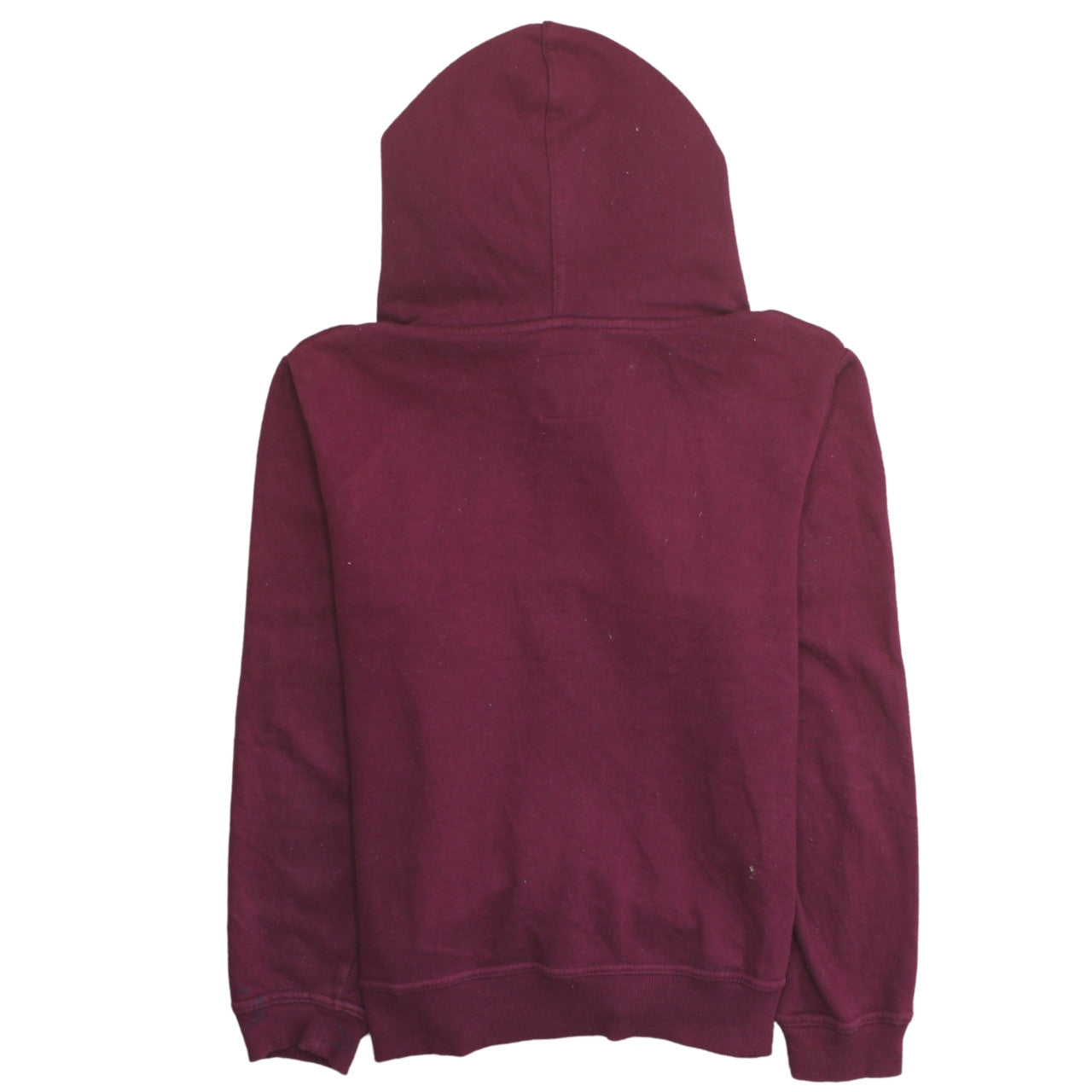 Disney Women’s Burgundy Mickey Hoodie Size 12 Pullover Sweatshirt