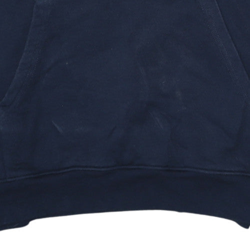 The North Face Men’s Blue Pullover Hoodie Size M Outdoor Fleece