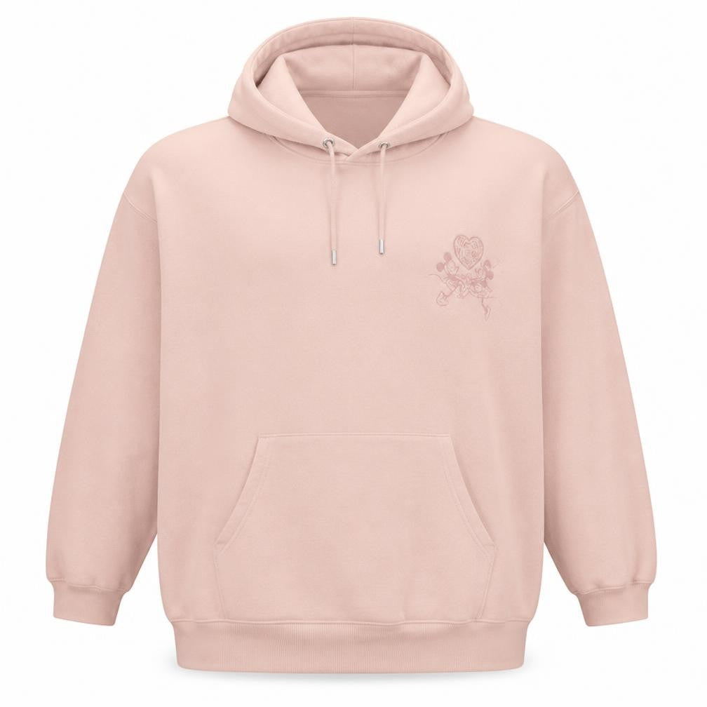 Primark Cares Disney Womens Beige Hoodie L Organic Cotton Mickey & Minnie