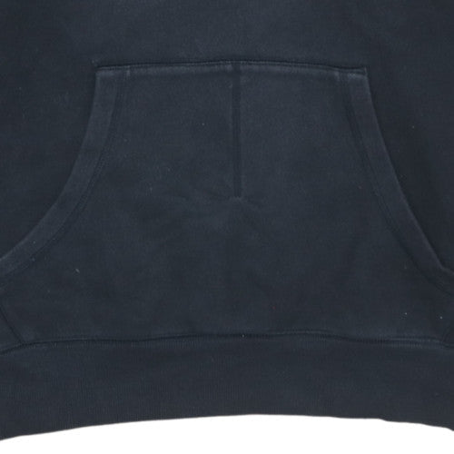 Reebok Men's Black XL Pullover Hoodie Fleece Logo Sweatshirt