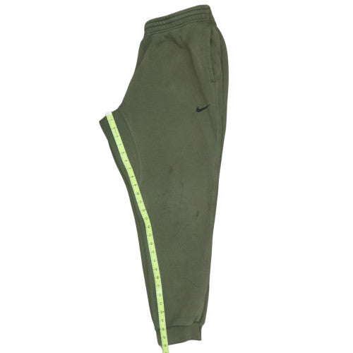 Nike Men's Green Sweatpants Joggers L Cotton Blend Activewear