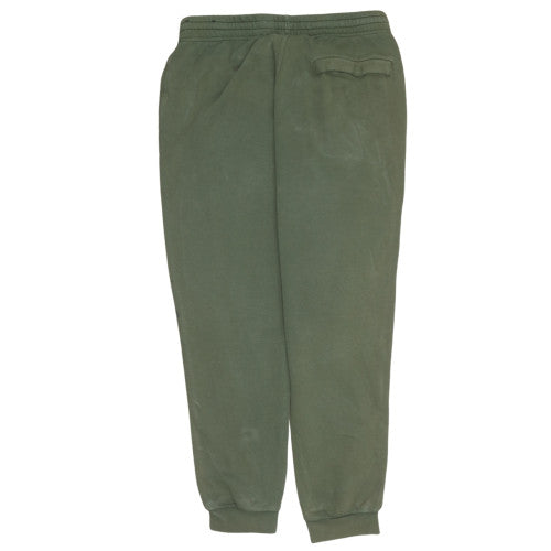 Nike Men's Green Sweatpants Joggers L Cotton Blend Activewear
