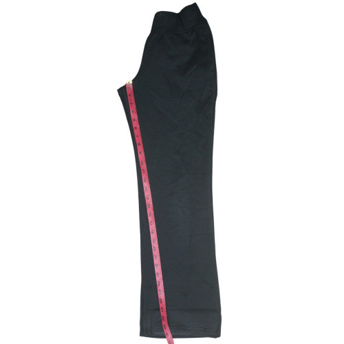Under Armour Womens Black Semi-Fitted Track Pants Size S Polyester