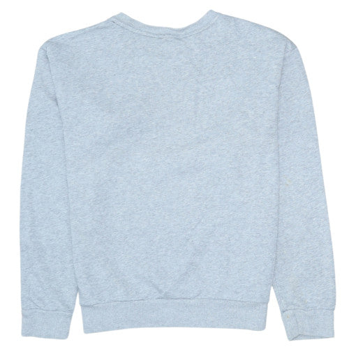 Puma Men's Grey Small Logo Pullover Sweatshirt Regular Fit