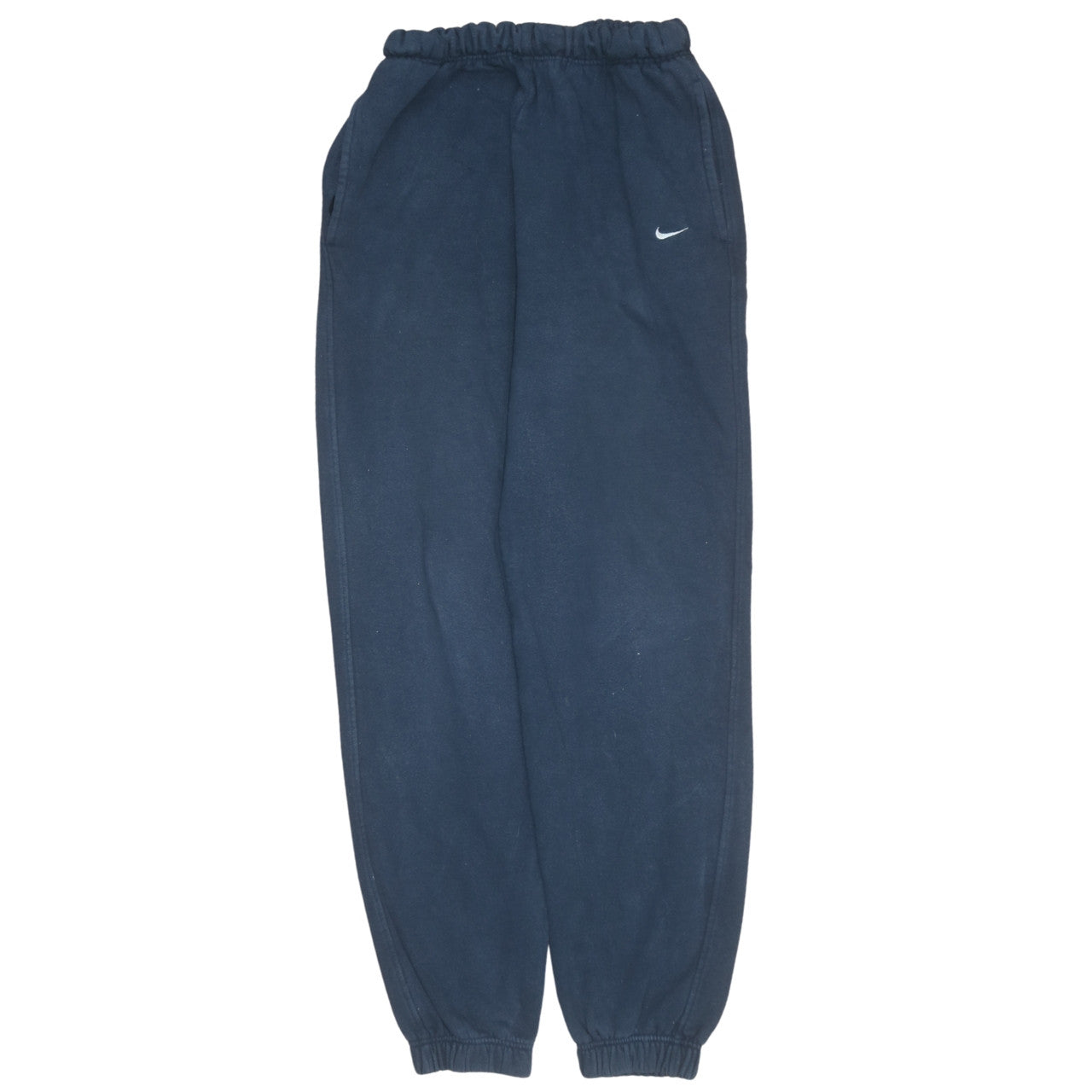 Nike Men's Blue Fleece Sweatpants S Regular Fit Activewear Trousers