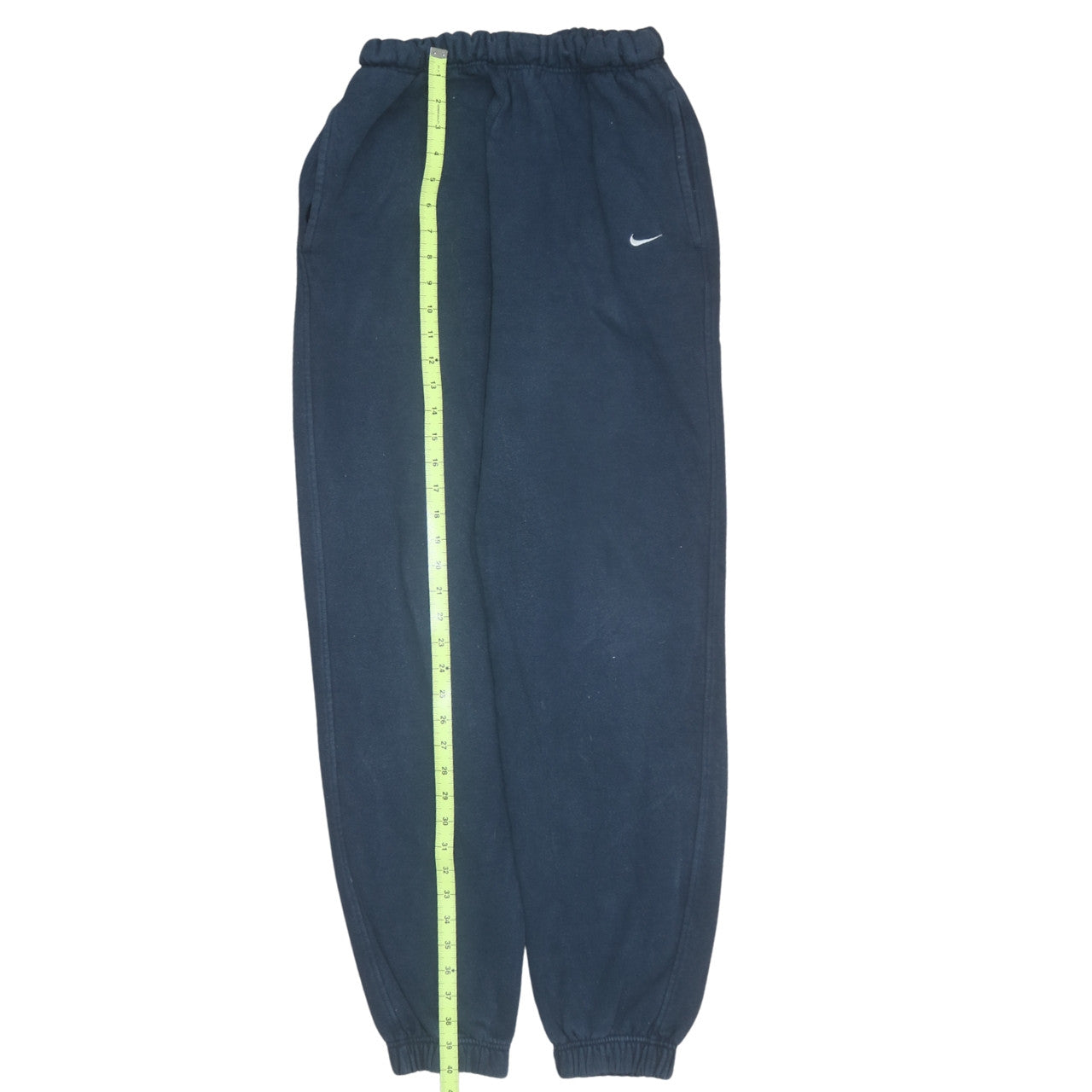 Nike Men's Blue Fleece Sweatpants S Regular Fit Activewear Trousers