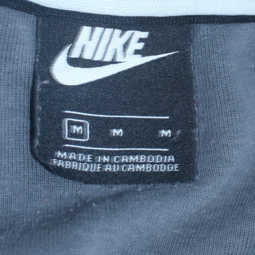 Nike Men's Grey Full Zip Hoodie Size M Regular Fit