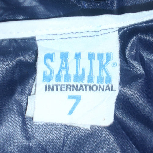 Salik International Men's Blue Hooded Windbreaker Jacket XL
