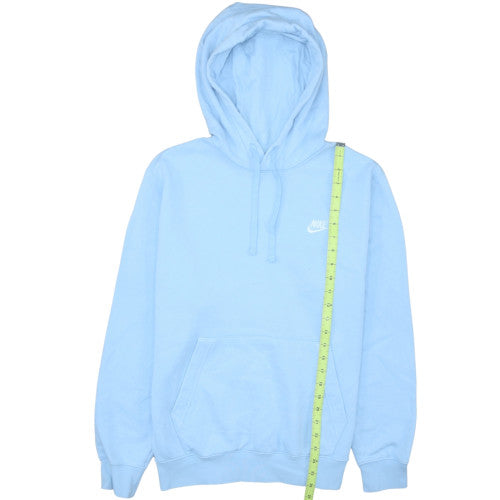 Nike Men’s Blue Pullover Hoodie Small Regular Fit Fleece Sportswear