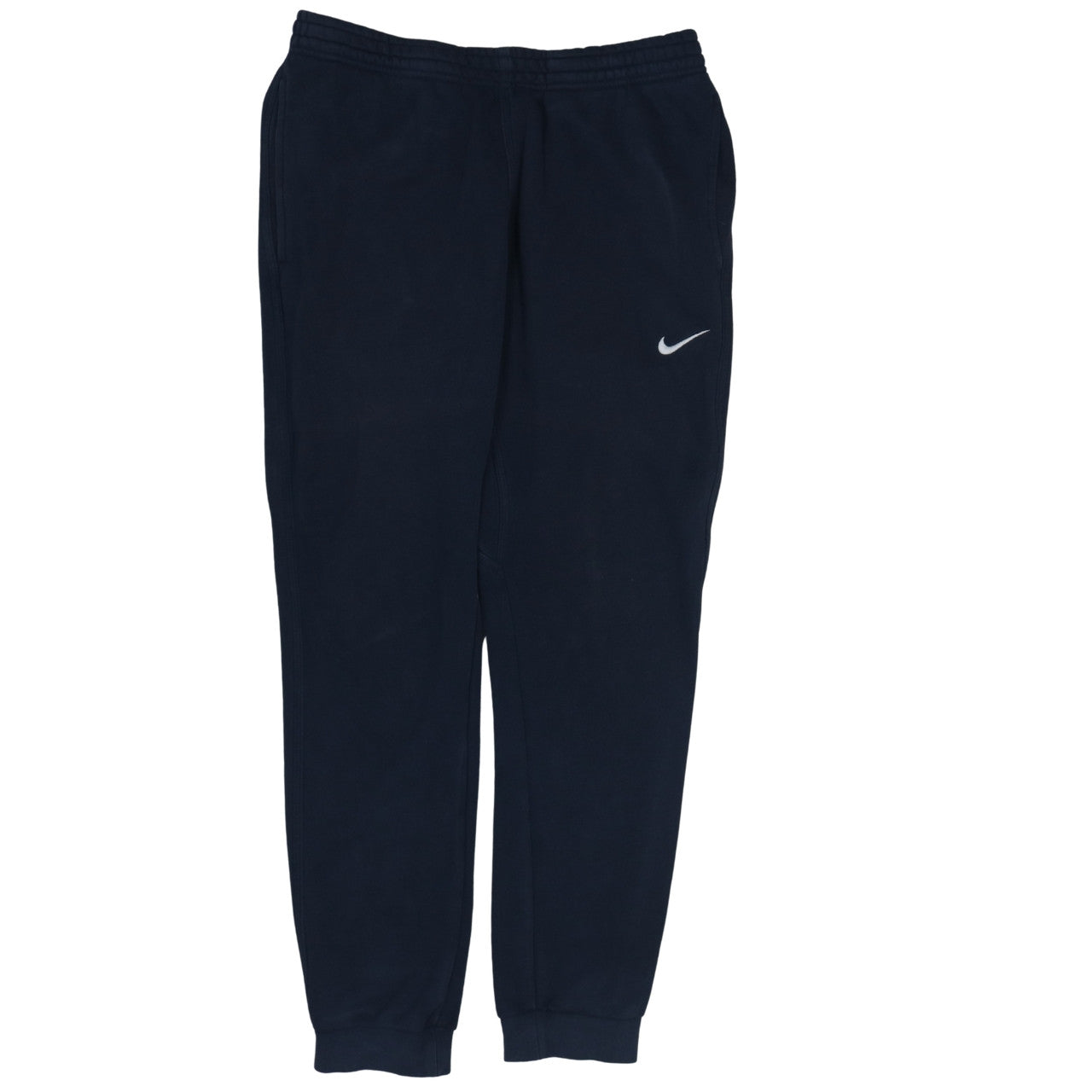 Nike Men's Blue Fleece Jogger Trousers Size L Regular Fit