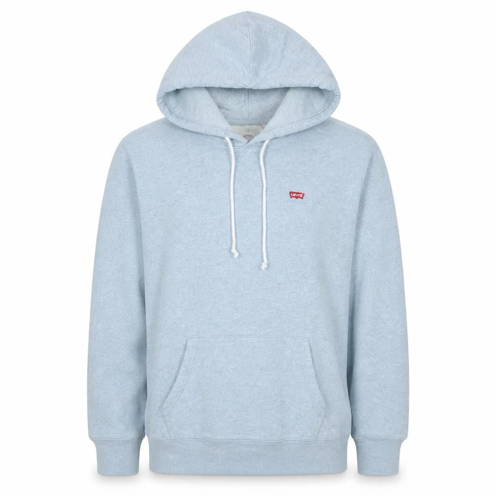 Levi's Men's Grey Pullover Hoodie Size M Regular Fit Logo