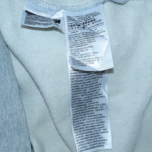 Levi's Men's Grey Pullover Hoodie Size M Regular Fit Logo