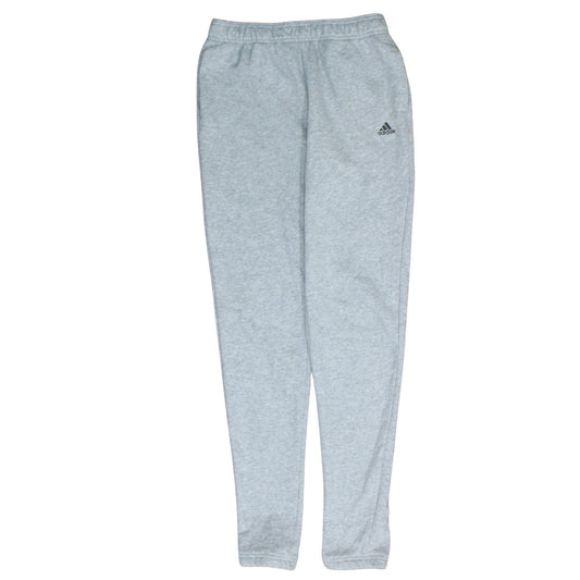 Adidas Boys Grey Sweatpants 15-16 Yrs Regular Fit Activewear Trousers