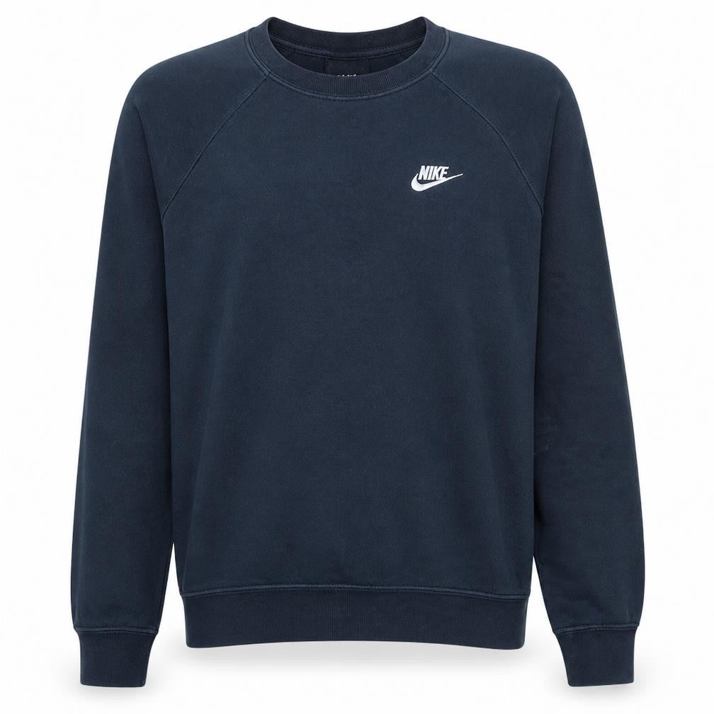 Nike Men's Black Crew Neck Pullover Sweatshirt Size S