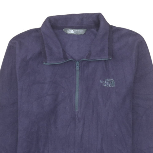 The North Face Womens Purple Fleece Pullover Sweatshirt S