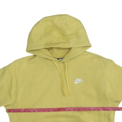 Nike Men’s Yellow Pullover Hoodie Regular Fit Medium