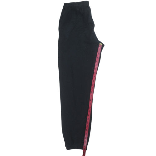 Champion Men's Black Sweatpants Medium Regular Fit Elastic Waist