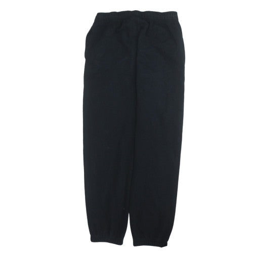 Champion Men's Black Sweatpants Medium Regular Fit Elastic Waist