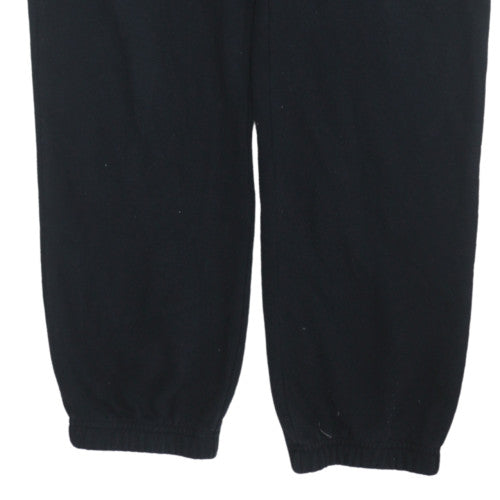 Champion Men's Black Sweatpants Medium Regular Fit Elastic Waist