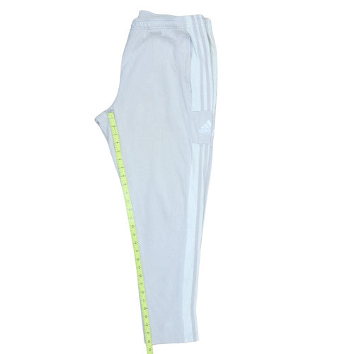 Adidas Men’s Grey XL Track Pants Tapered Fit Activewear Trousers