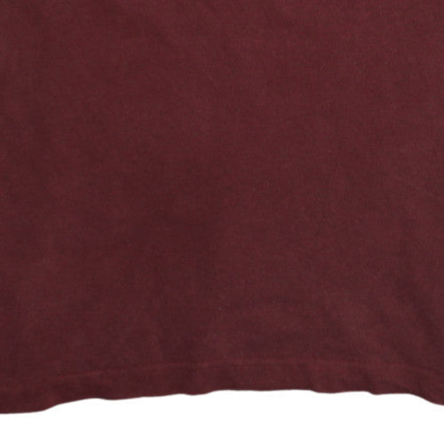 Tommy Hilfiger Men's Red Cotton Short Sleeve Polo Shirt Size M