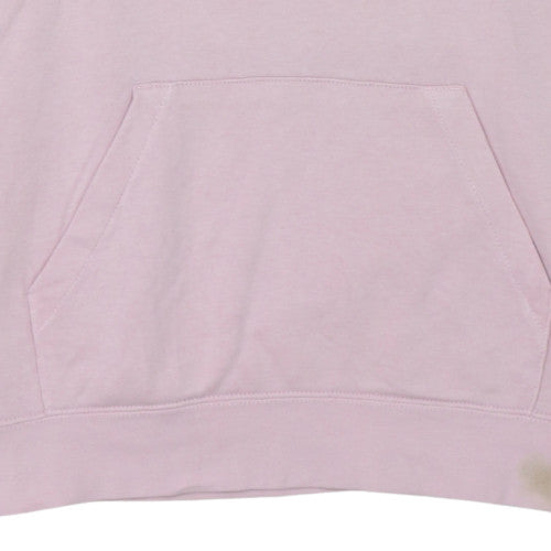 Nike Women’s Pink Pullover Hoodie XL Cotton Logo Casual Sweatshirt