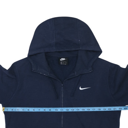 Nike Men's Blue Full Zip Hoodie Size M Regular Fit Fleece