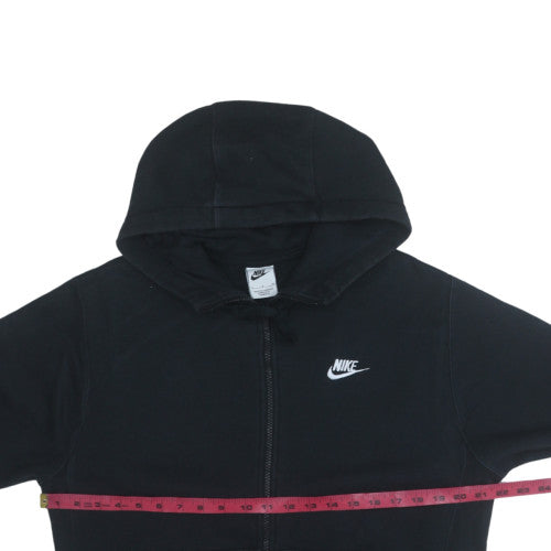 Nike Men's Black Full Zip Hoodie Size S Fleece Sportswear